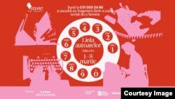 Linia Autoarelor poate fi apelată până în 8 martie, la numărul 031 005 24 86. 