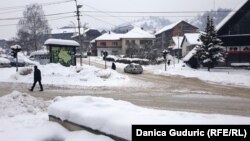 Obilan sneg i vetar naneo štetu distributivnoj mreži u Srbiji, saopštila Elektroprivreda Srbije. Foto: sneg u delu Srbije