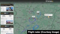 Aplicația Flight radar app a explicat că nenumărate curse au programul modificat.