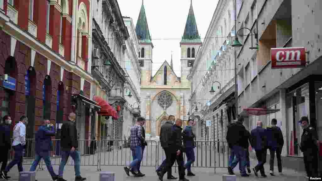 Pristup Katedrali Srca Isusova je onemogućen na dan održavanja mise.