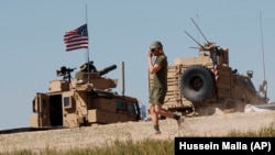 Američke trupe, sjever Sirije, april 2018.