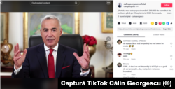 Mii de conturi TikTok au fost folosite pentru a crește popularitatea lui Călin Georgescu în primul tur al alegerilor prezidențiale.