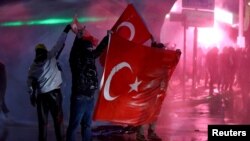 Protest protiv hapšenja gradonačelnika Istanbula Ekrema Imamoglua u Ankari, 23. marta.