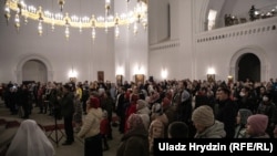 Minsk, slujba de Înviere, 19 aprilie 2020