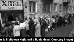 „Coadă” după pâine în URSS