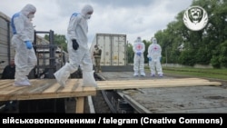 Репатриационные мероприятия, в ходе которых в Украину возвращали тела погибших украинцев, 13 июня 2025 года