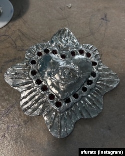 Кулон из металла. Автор Екатерина Тутерова