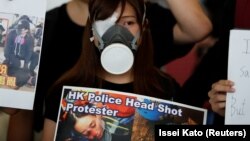 Demonstranti, Hong Kong