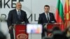 Kryeministri i Bullgarisë, Bojko Borisov dhe ai i Maqedonisë, Zoran Zaev. Fotografi nga arkivi.