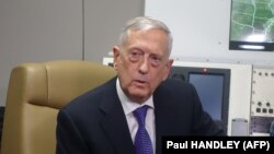 Американскиот секретар за одбрана Џејмс Матис 