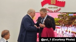 Аляксандар Лукашэнка і Робэрт Фіца, Пэкін, 3 верасьня 2025 