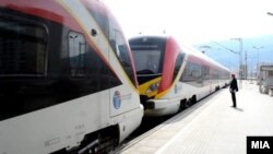 Воз во Макеоднија, архивска фотографија