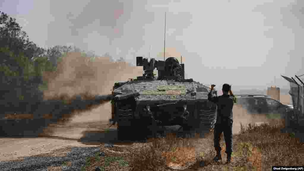 Izraelske snage kreću duž granice Gaze, 19. maj.