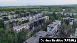 Покровск, пострадавший от обстрелов