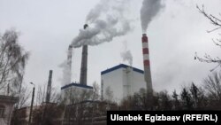 ТЭЦ Бишкека после модернизации на кредитные средства Китая на сумму 386 млн долларов. 30 января 2018 года.