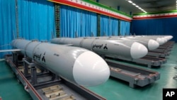 Profesor Gregori Goz ocenjuje da bi Teheran, u slučaju izraelskog napada na Iran, mogao da gađa mete u arapskim zemljama u Persijskom zaliva. Fotografija: iranske krstareće rakete Abu Mahdi, 25, jul 2023.