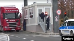 Граничниот премин Мердере на косовско - српската граница. 