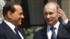 Ish-kryeministri italian, Silvio Berlusconi dhe presidenti rus, Vladimir Putin. Fotografi nga arkivi.
