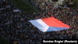 Protest u Češkoj