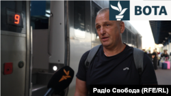 Vladyslav Yesypenko në Kiev më 1 gusht 2025.