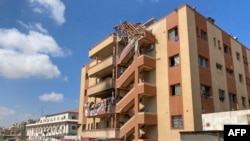 Imagine cu Spitalul Nasser din Khan Yunis, din sudul Fâșiei Gaza, pe 25 august 2025, în urma atacurilor israeliene.