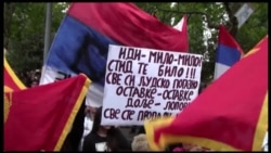 Protest opozicije protiv Vlade Mila Đukanovića