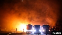 Очільник Чернігівської обласної військової адміністрації В’ячеслав Чаус зазначив, що загалом у Ніжинському районі, який був під масованою атакою російських дронів, постраждали п’ятеро людей (фото ДСНС)