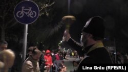 Sfințirea bucatelor de Paște în cartierul Ciocana din Chișinău, 2 mai 2021