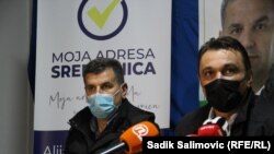 Alija Tabaković (lijevo) i Sadik Ahmetović (desno)