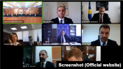 Gjykata Kushtetuese zhvilloi të mërkurën një seancë dëgjimore në lidhje me çështjen e Etem Arifit, 2 dhjetor 2020.