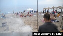 Prizor iz kampa u Buljarici (26. avgust)