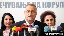 Претседателот на Антикорупциска комисија Воислав Зафировски.