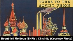  Afiș propagandistic al Agenției Inturist în anii 1930