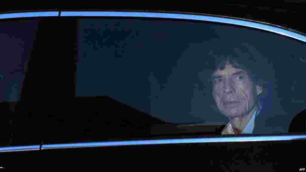 Мик Джаггер, Лондон, 18 октября 2012 года