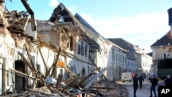 Petrinja nakon zemljotresa 29. decembra