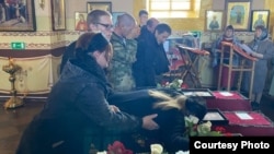 Прощание с детьми в храме Юрюзани