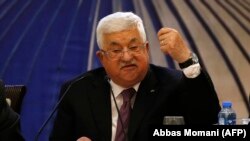 Претседателот на палестинската власт Махмуд Абас