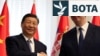 Presidenti i Kinës, Xi Jinping, dhe ai i Serbisë, Aleksandar Vuçiq. Beograd, 8 maj 2024. 
