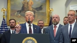 Președintele SUA, Donald Trump, la Casa Albă, pe 31 iulie.