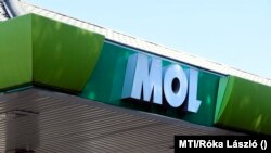 Mol töltőállomás Budapesten 2020. szeptember 5-én