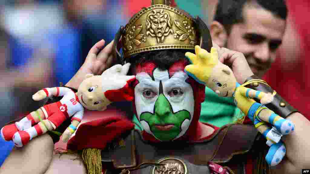 Poljska - Varšava, 28. juni 2012. Foto: AFP / Giuseppe Cacace