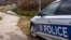 Vozilo kosovske policije u blizini vodenog kanala Ibar-Lepenac