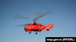 Helikopter Srbije tipa Kamov na putu ka Crnoj Gori, 11. avgust 2025. 