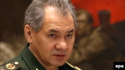 Рускиот министер за одбрана Сергеј Шојгу