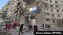 Prizor nakon ruskog napada na Harkiv, 24. septembra 2024.