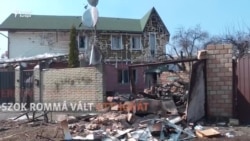 Egy kijevi nő megmutatná moszkvai keresztanyjának otthona romjait