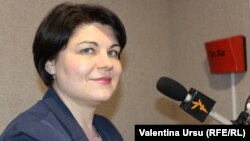 Natalia Gavrilița, fostă ministră a economiei, din nou candidată la funcția de premier (foto arhivă, februarie 2021).