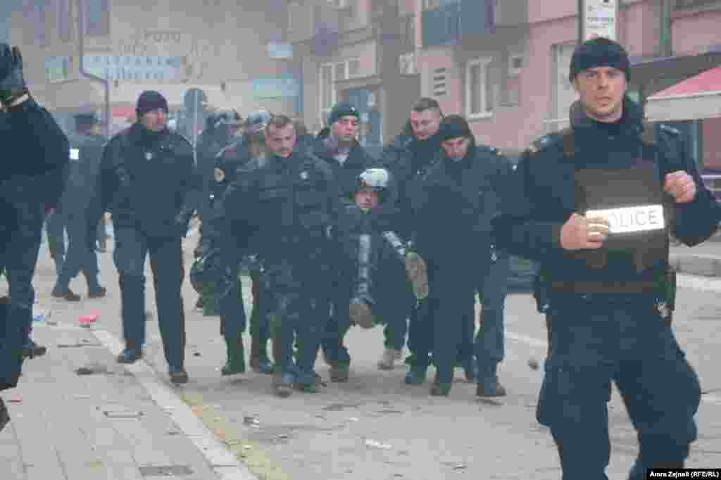 Opposition protests against Government of Kosovo in Prishtina