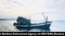 Brod s Rohindža izbeglicama u malezijskim vodama, 5. april 2020.