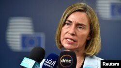 European Union foreign-policy chief Federica Mogherini visited the region in March.